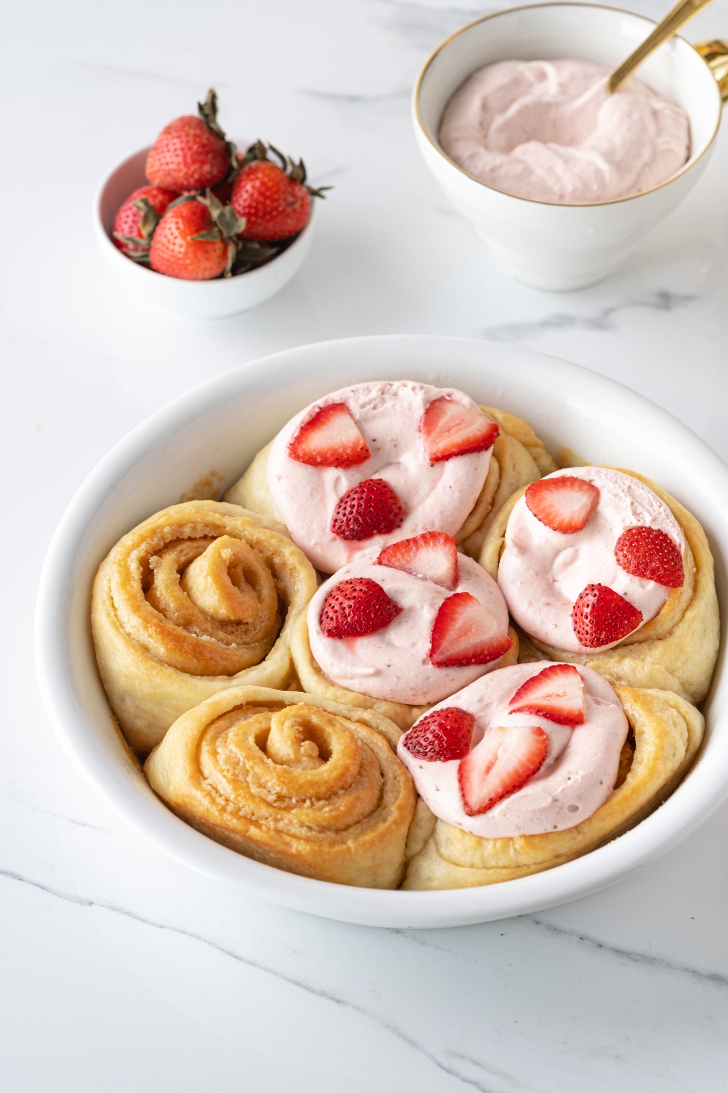 Strawberry Dreams Cinnamon Roll - Coming Soon