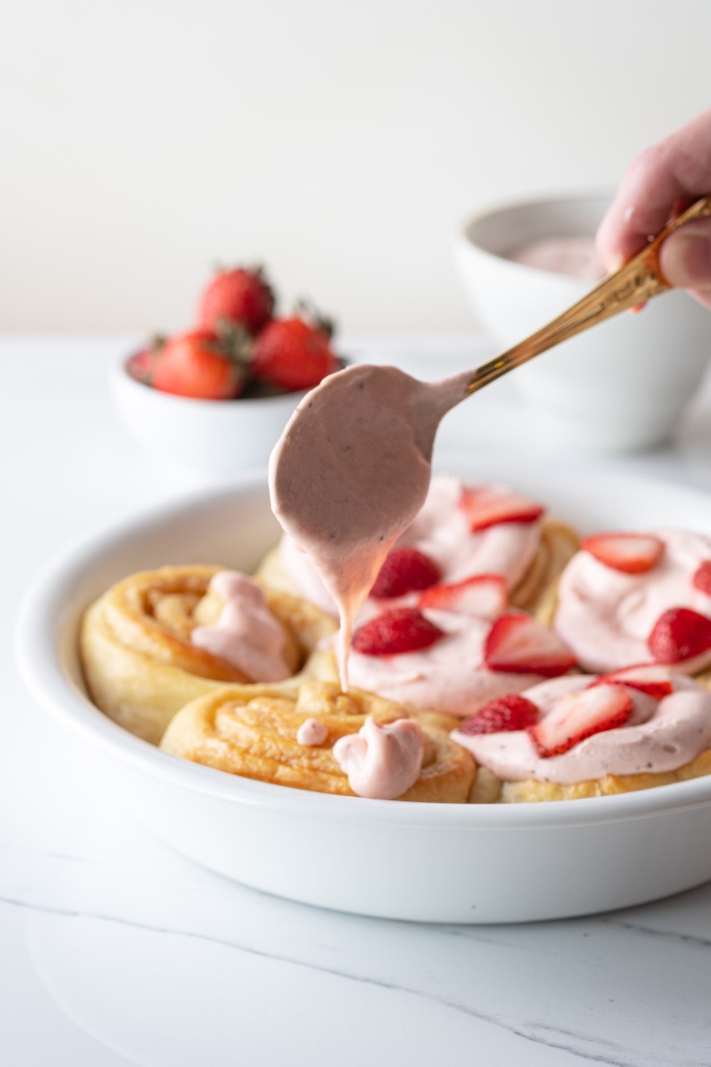 Strawberry Dreams Cinnamon Roll - Coming Soon