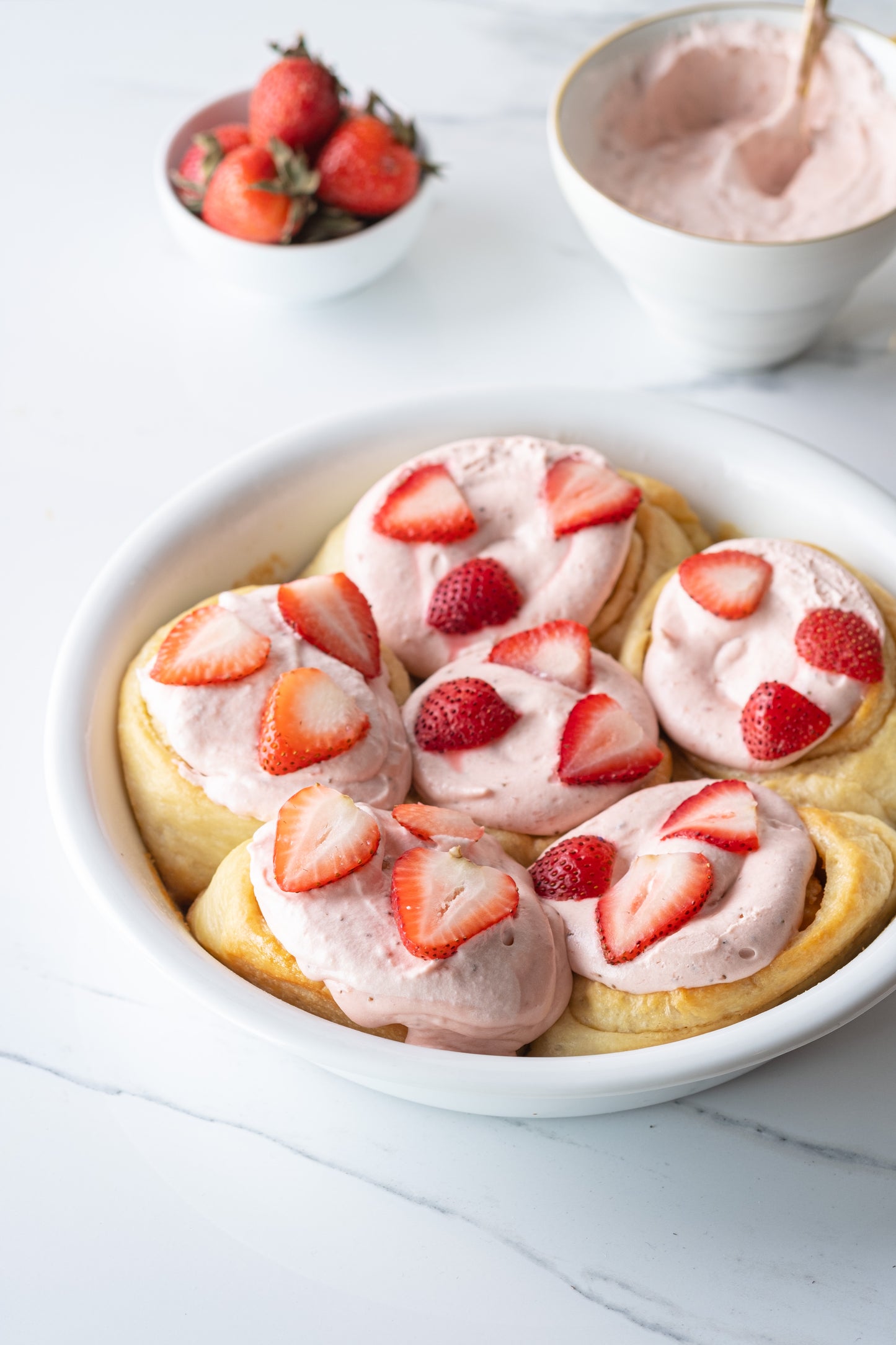 Strawberry Dreams Cinnamon Roll - Coming Soon