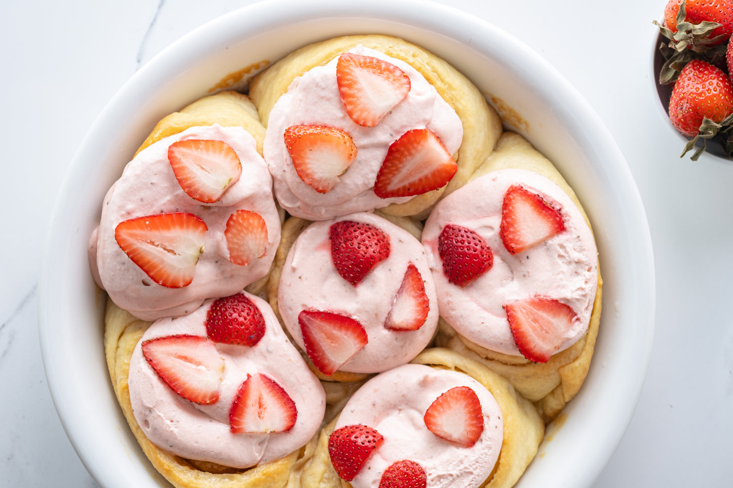 Strawberry Dreams Cinnamon Roll - Coming Soon