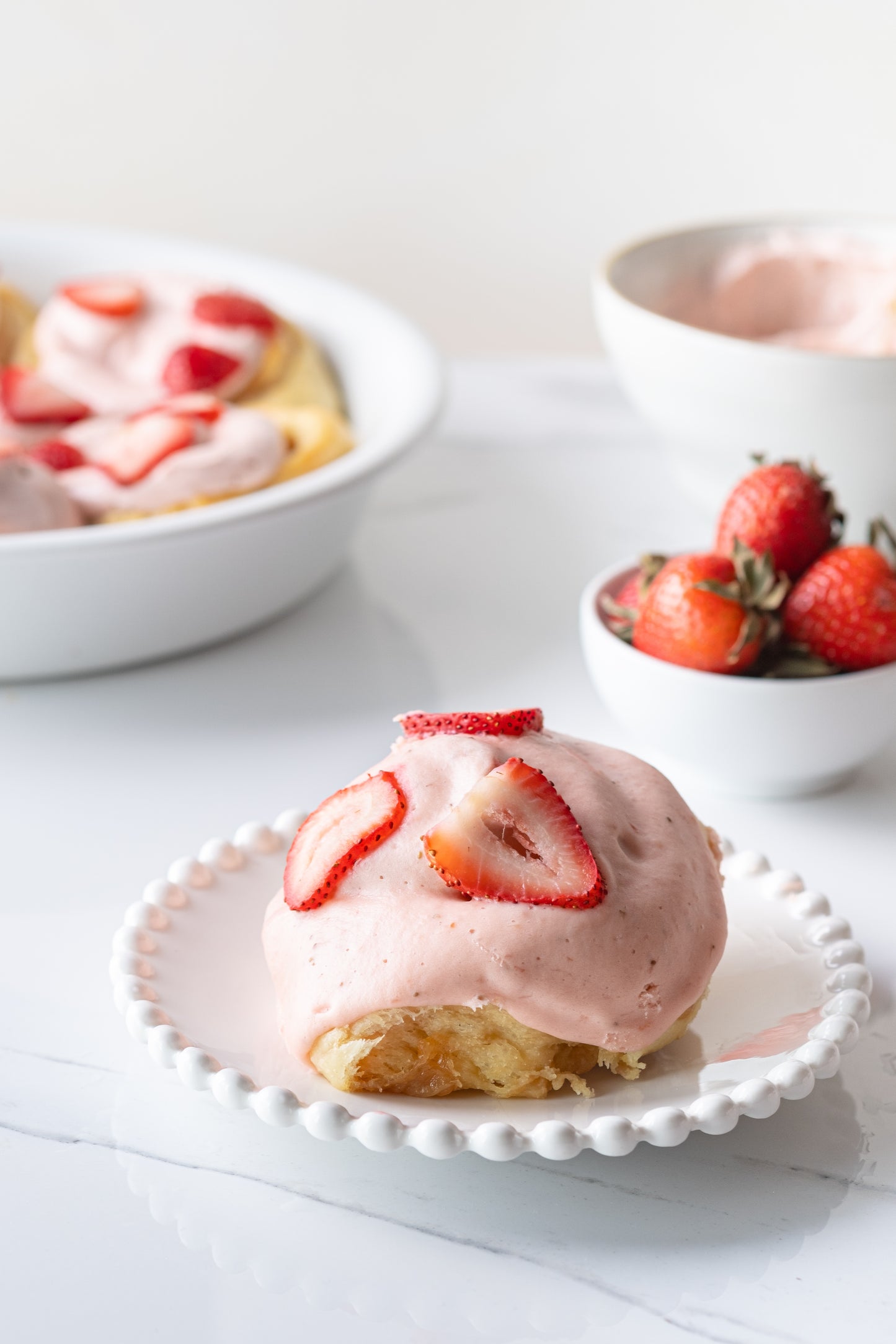 Strawberry Dreams Cinnamon Roll - Coming Soon
