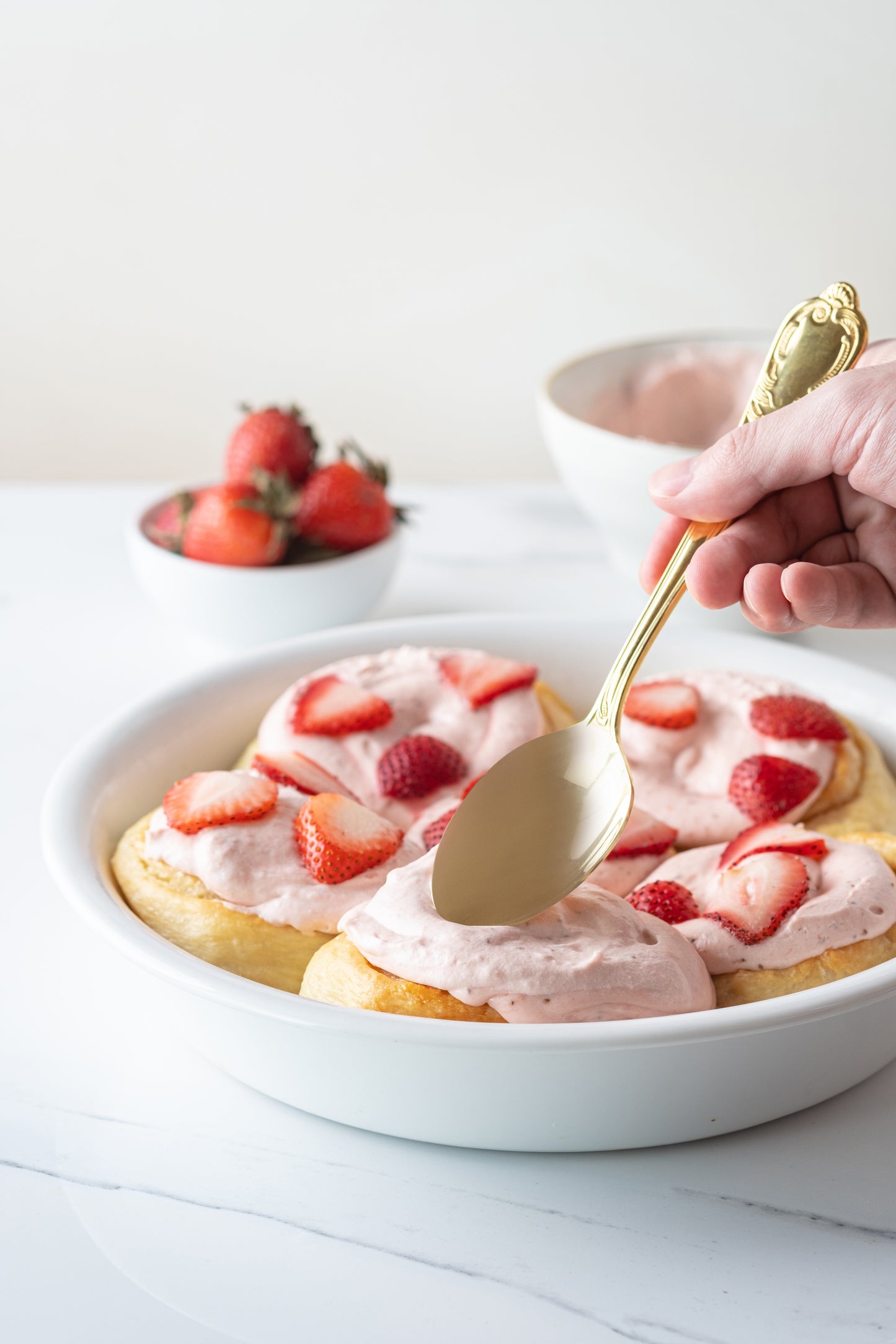 Strawberry Dreams Cinnamon Roll - Coming Soon