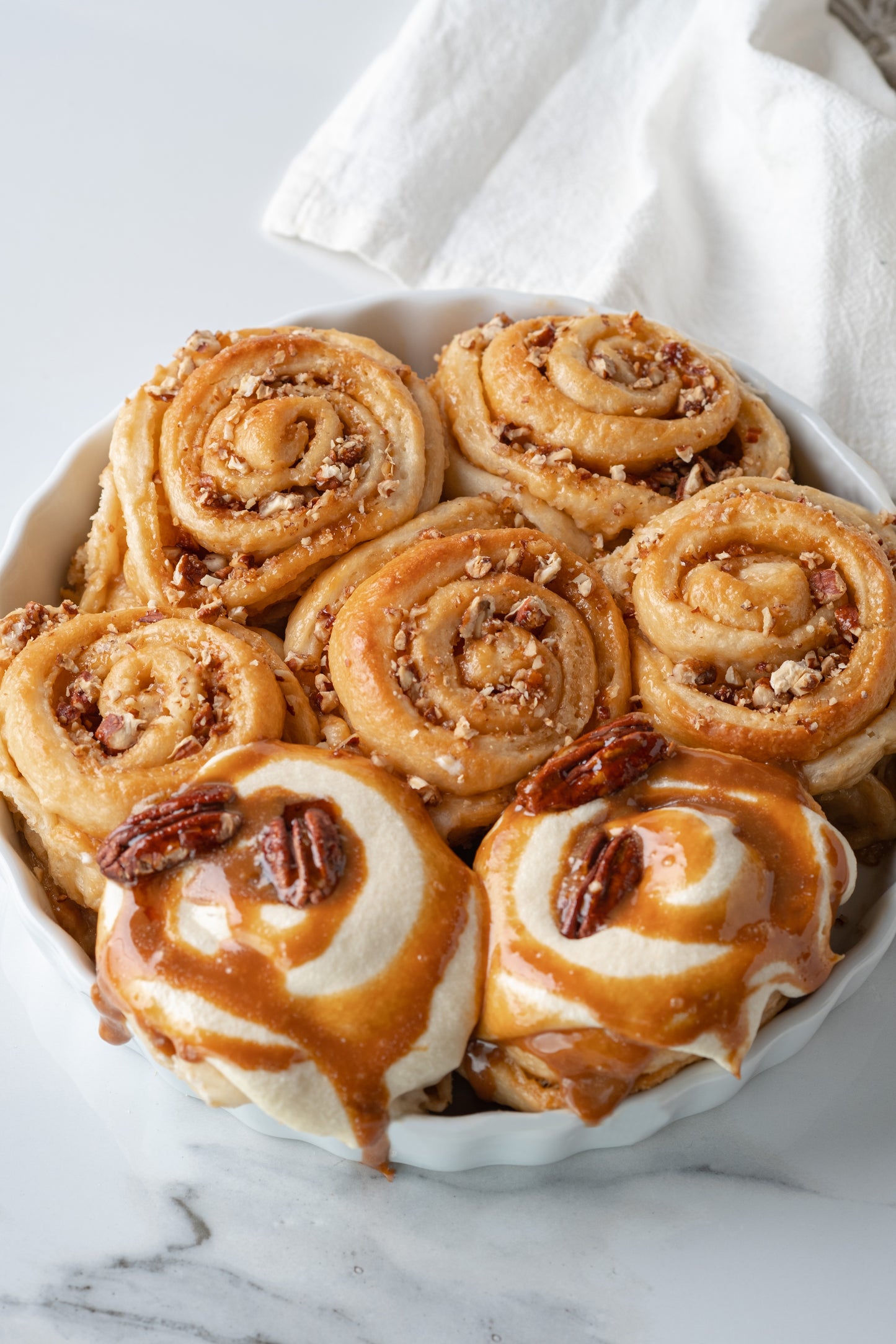 Toffee Pecan Cinnamon Rolls - Coming Soon