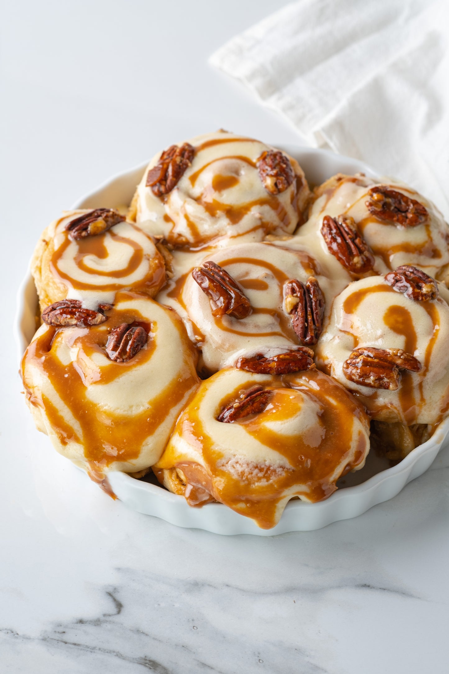 Toffee Pecan Cinnamon Rolls - Coming Soon