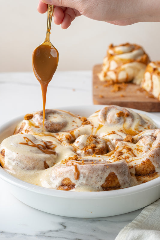 Biscoff Cinnamon Rolls