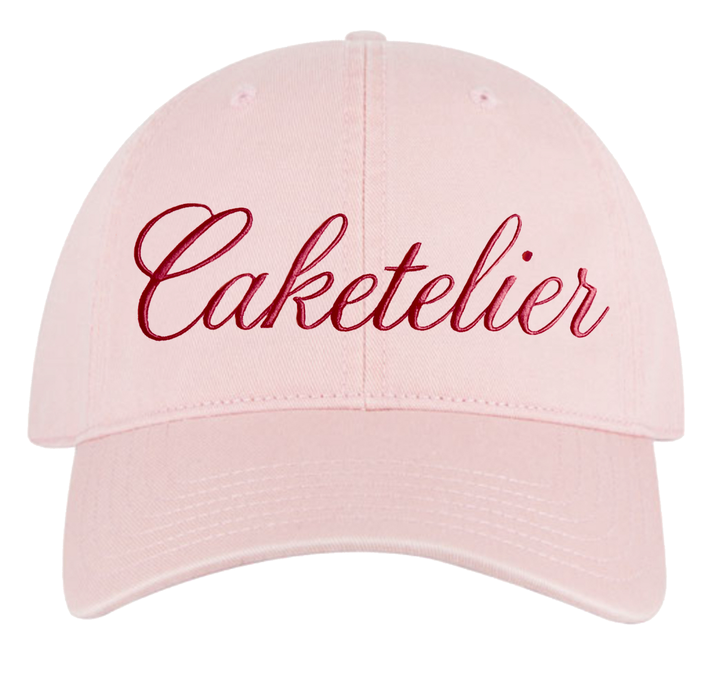 Caketelier Signature Embroidered Cap - Pink Frosting