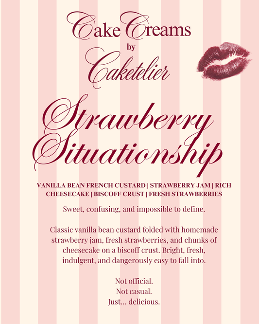 Strawberry Situationship - Strawberry Cheesecake CakeCream