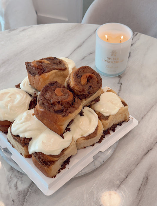 Cookie Dough Cinnamon Rolls