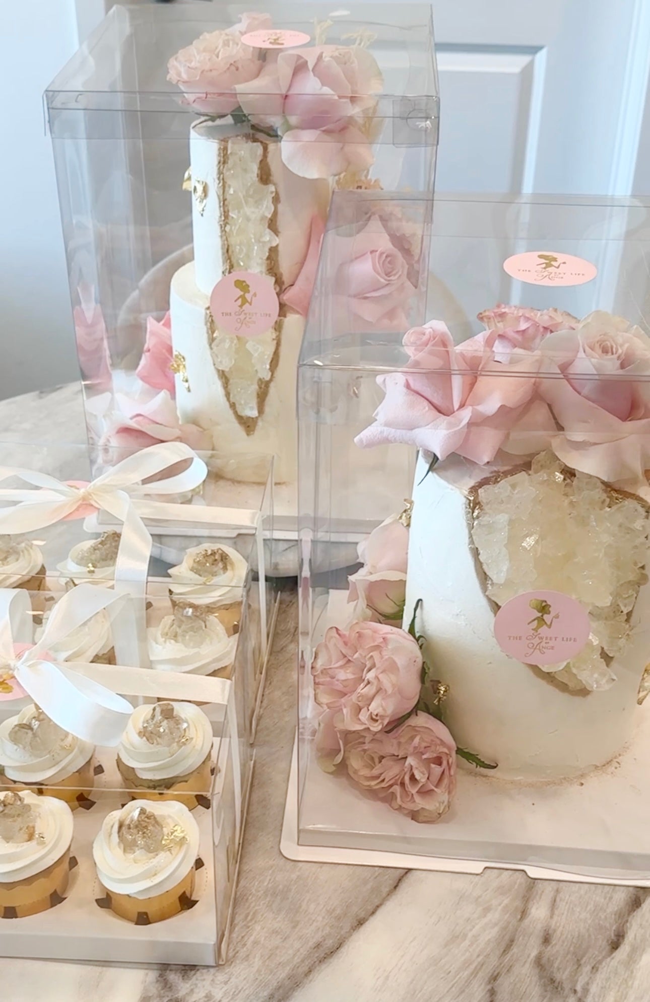 Crystal Cake & Cupcake Package