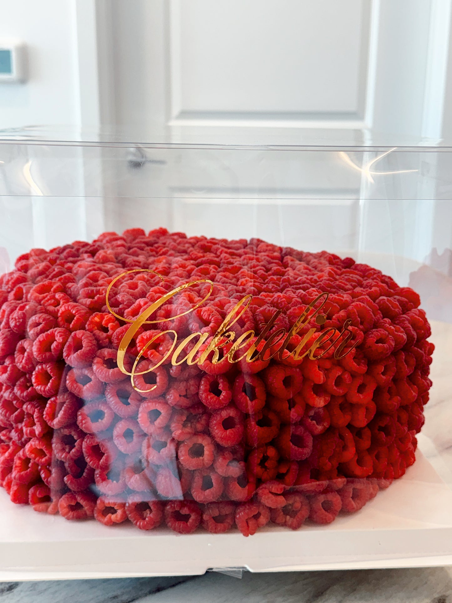 The Berry Opulence Cake - Raspberry Luxe XXL 12” Diameter Cake