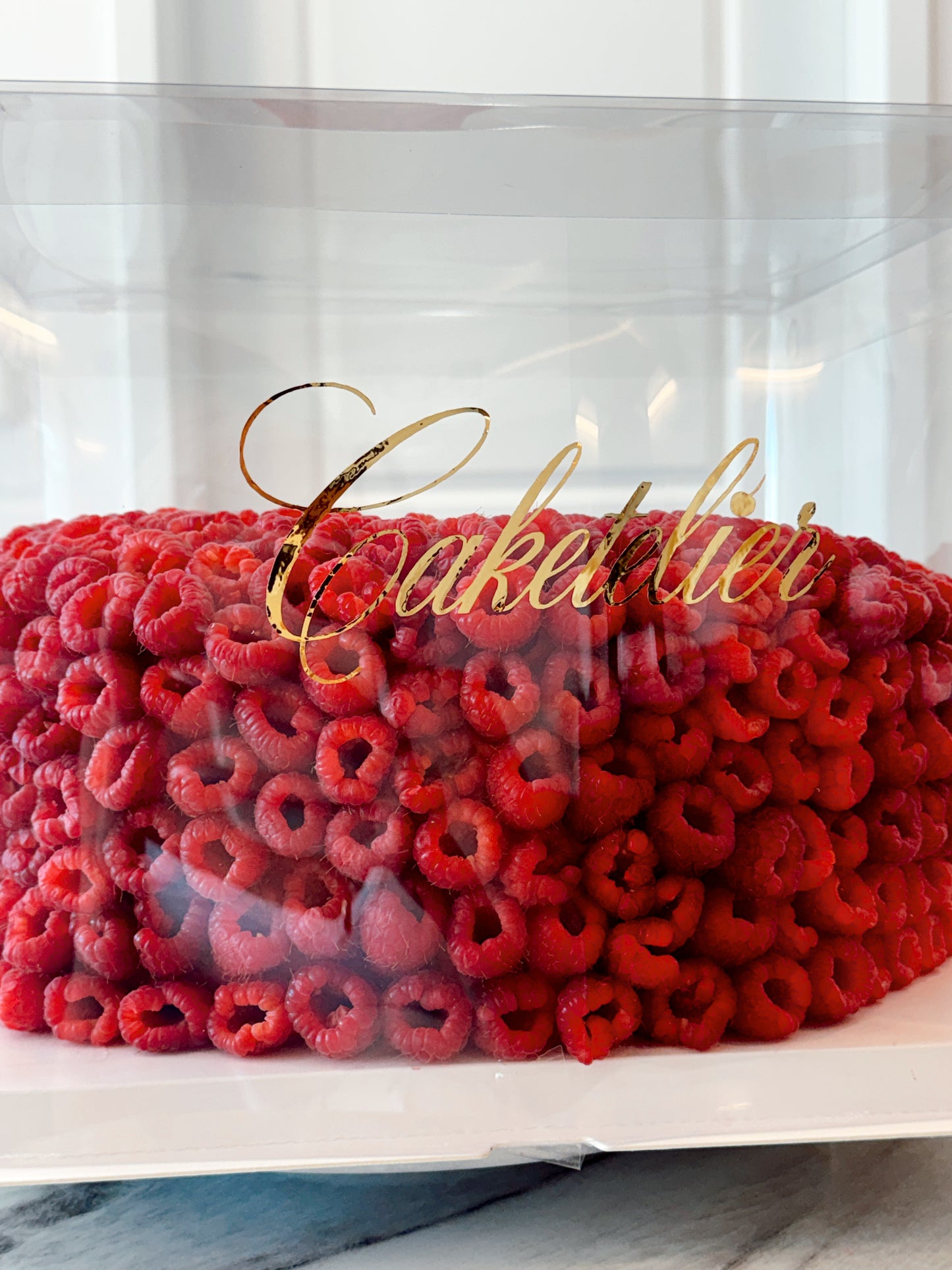 The Berry Opulence Cake - Raspberry Luxe XXL 12” Diameter Cake