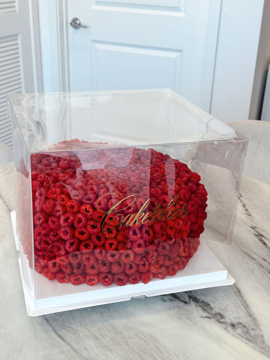 The Berry Opulence Cake - Raspberry Luxe XXL 12” Diameter Cake